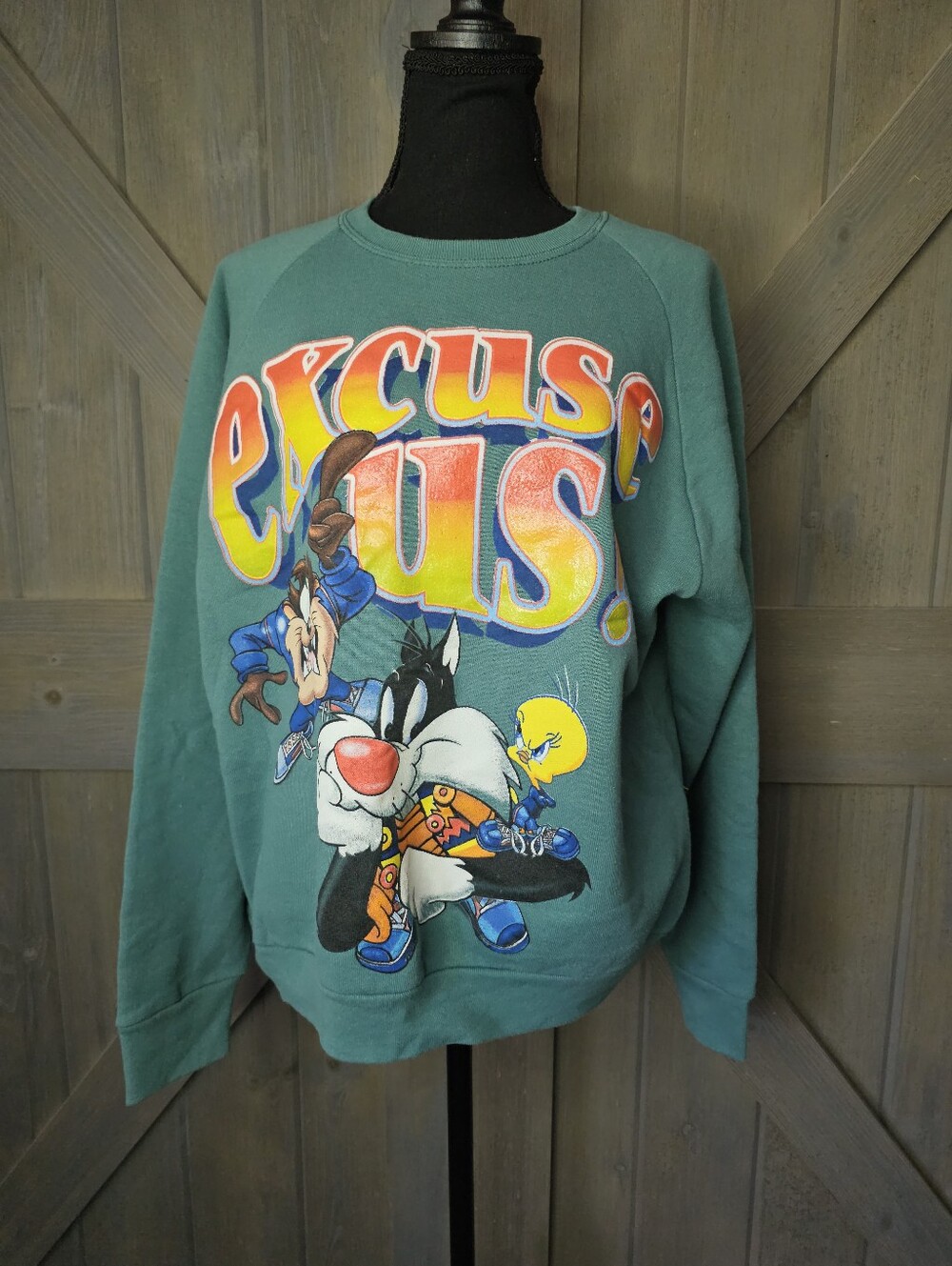 Vintage Looney Tunes Sweatshirt sz Large